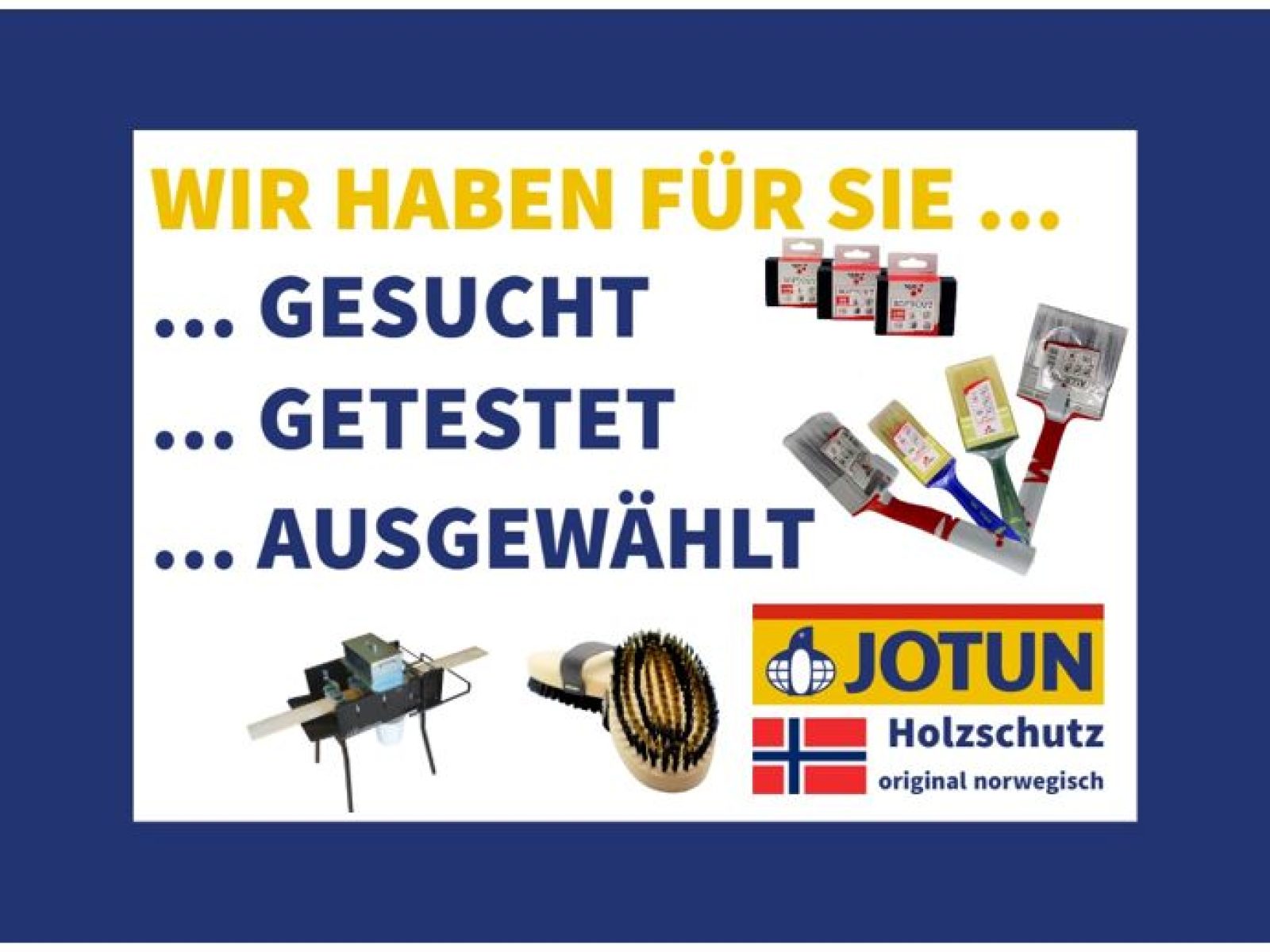 Damit Sie auch beim Zubehör bestens beraten sind.